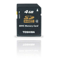 Toshiba SDHC HighSpeed 4GB (SD-F04GJ)